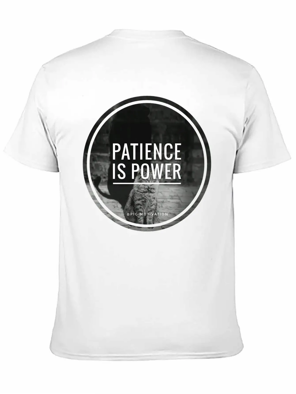 Patience Is Power Unisex Casual T-Shirt – Clean Design For Daily Comfort