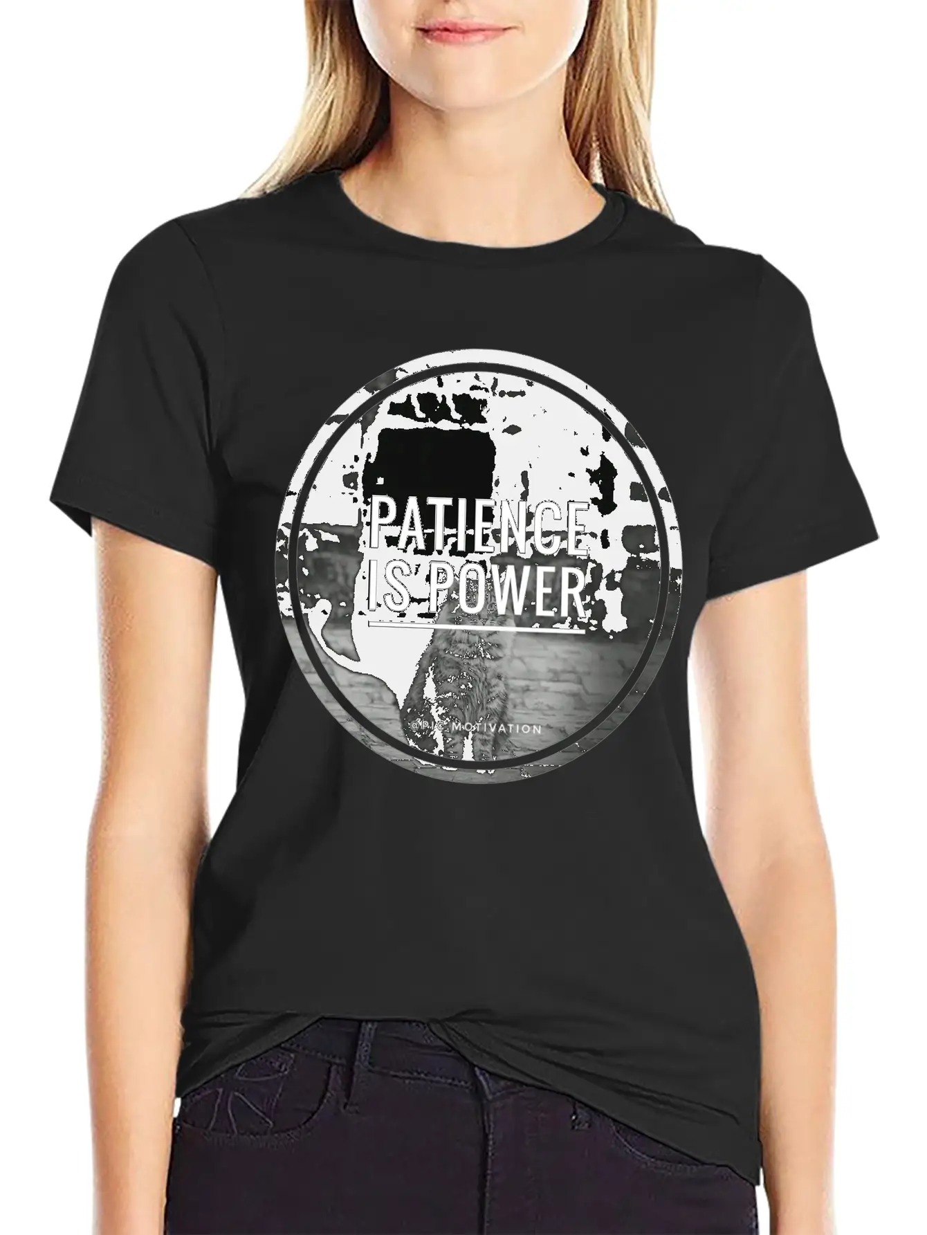 Patience Is Power Unisex Casual T-Shirt – Clean Design For Daily Comfort