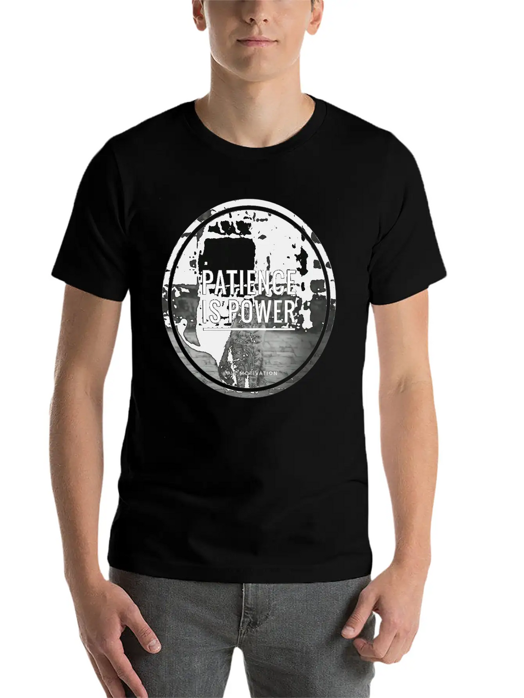 Patience Is Power Unisex Casual T-Shirt – Clean Design For Daily Comfort