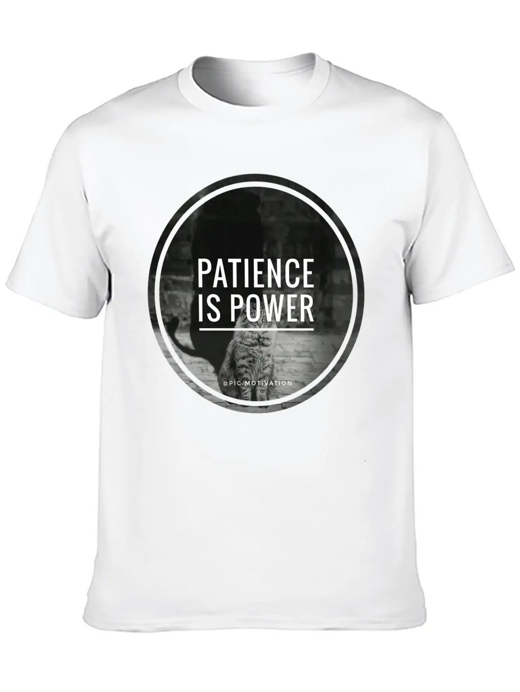 Patience Is Power Unisex Casual T-Shirt – Clean Design For Daily Comfort