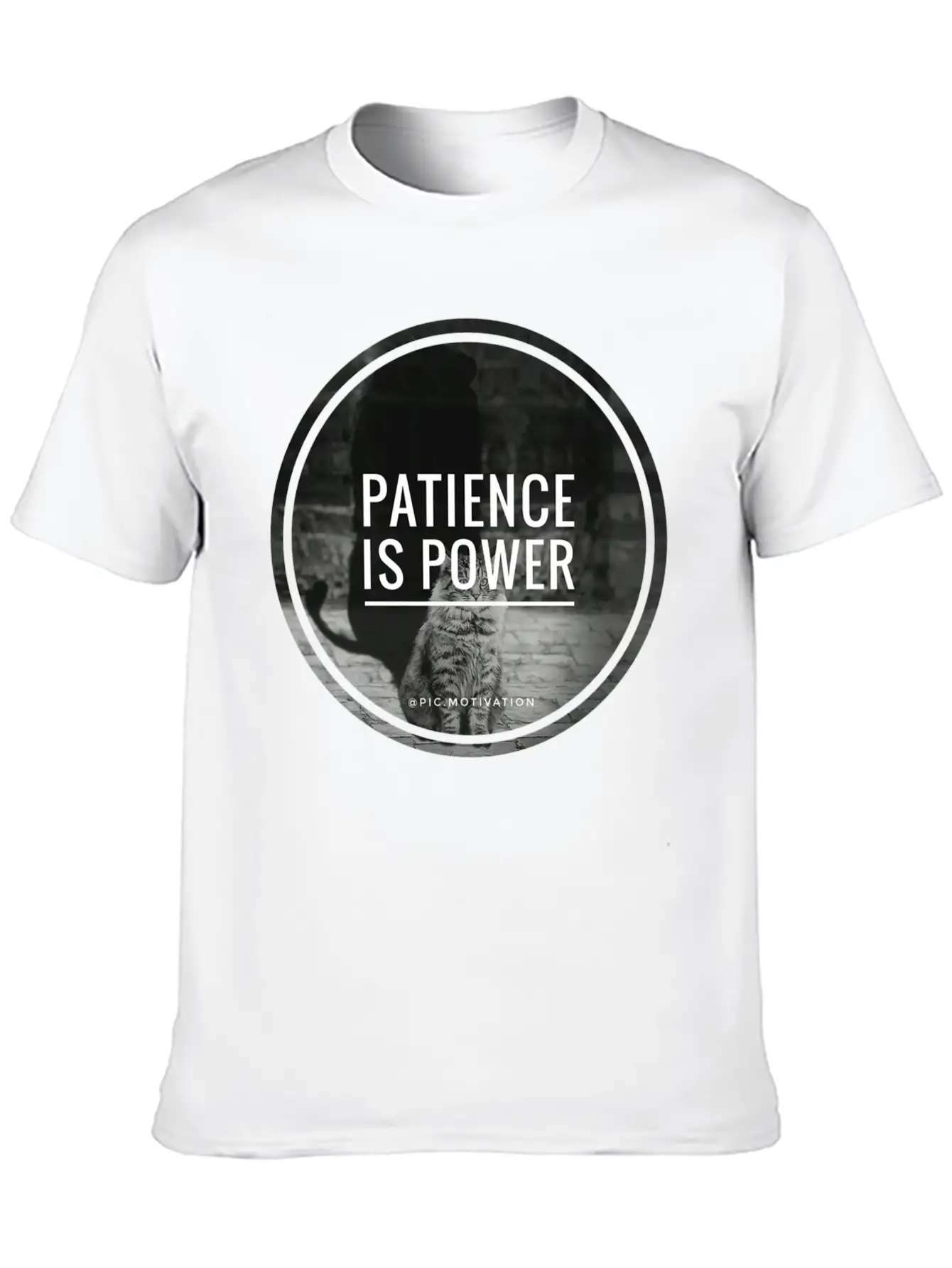 Patience Is Power Unisex Casual T-Shirt – Clean Design For Daily Comfort