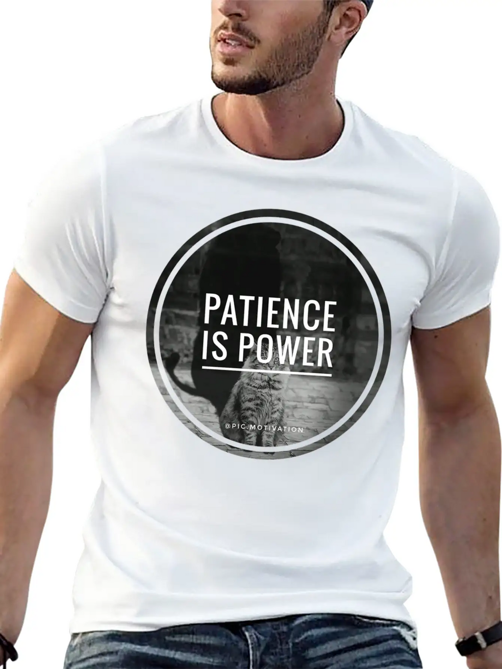 Patience Is Power Unisex Casual T-Shirt – Clean Design For Daily Comfort