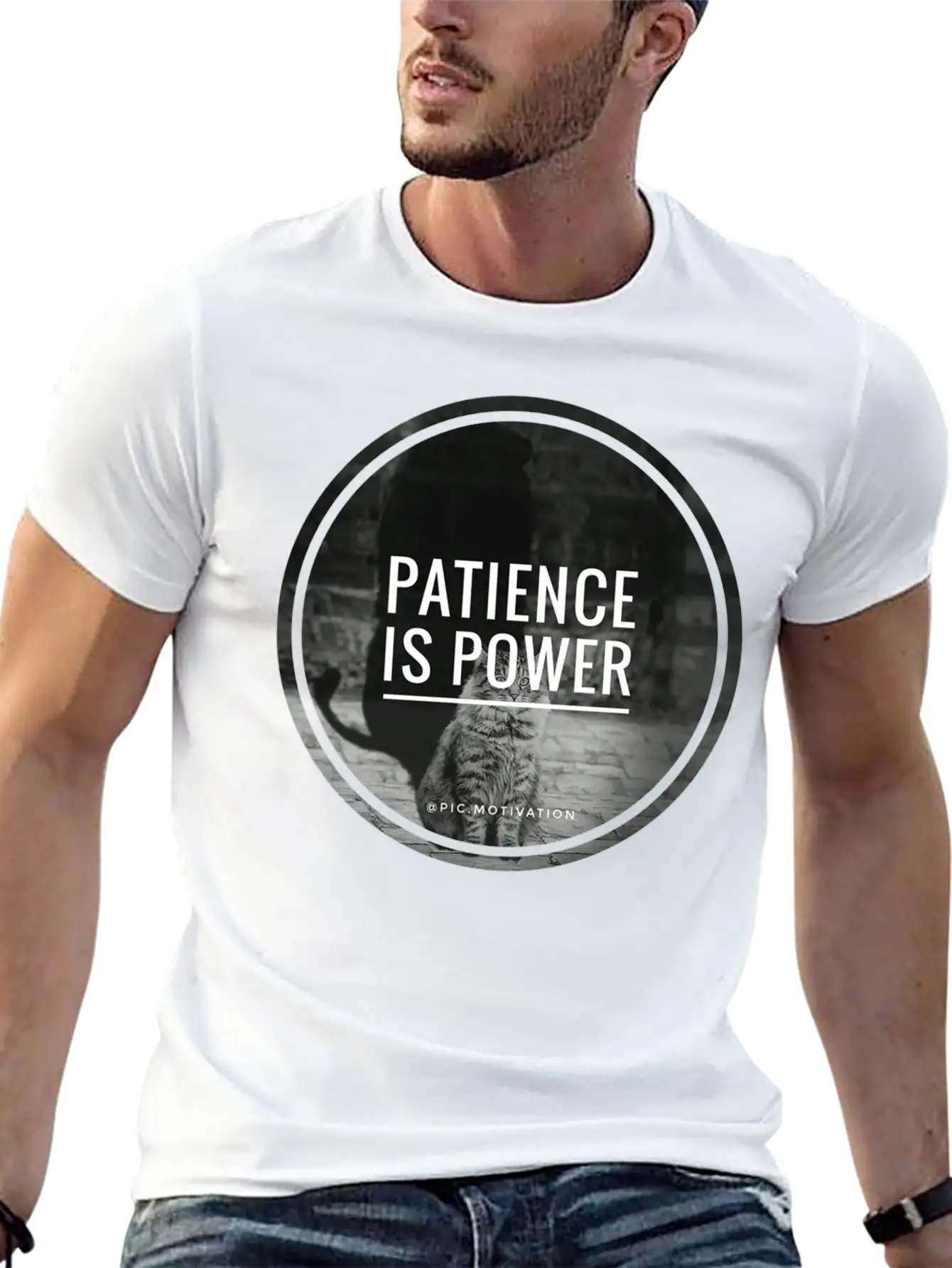 Patience Is Power Unisex Casual T-Shirt – Clean Design For Daily Comfort