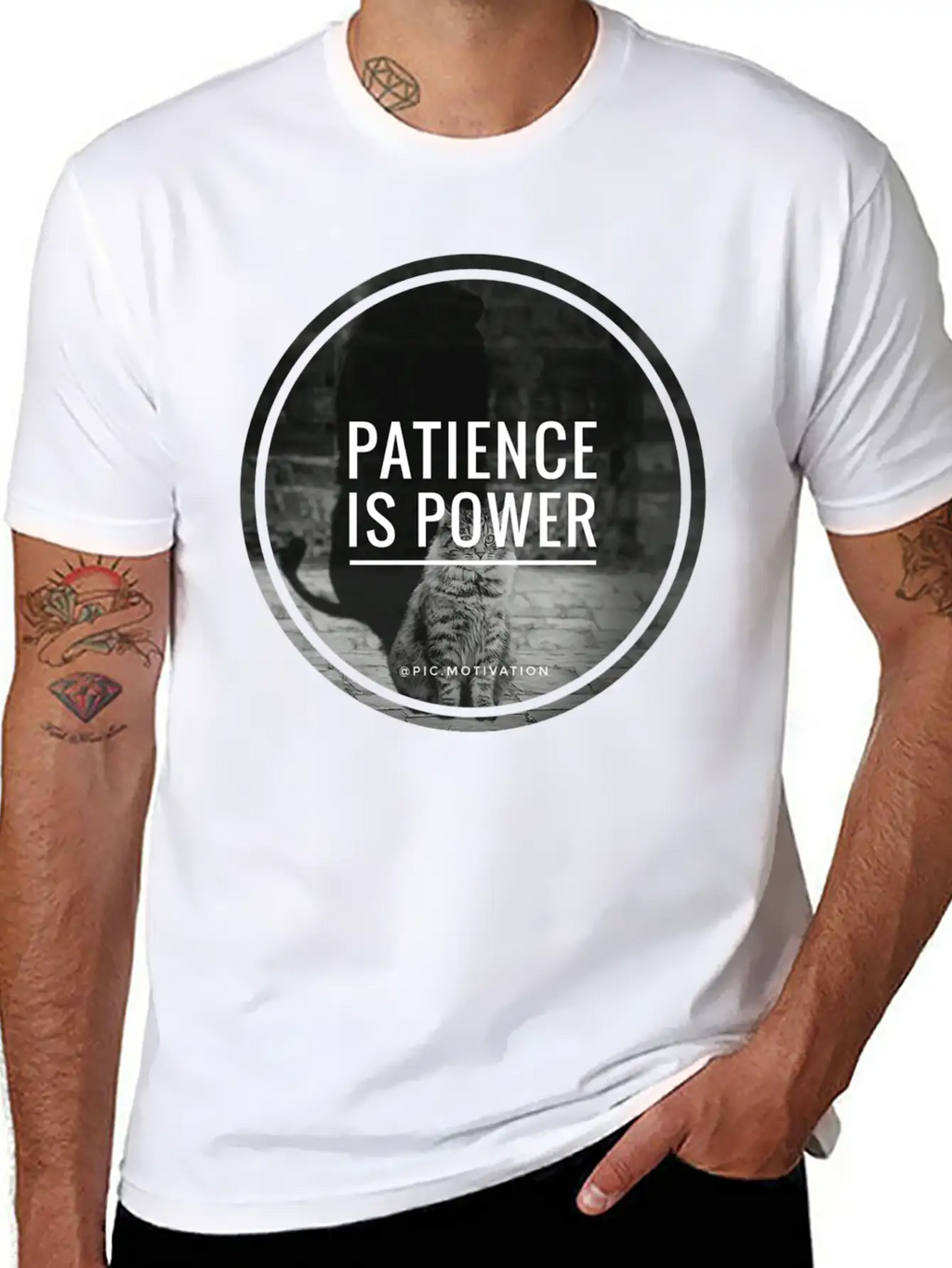Patience Is Power Unisex Casual T-Shirt – Clean Design For Daily Comfort