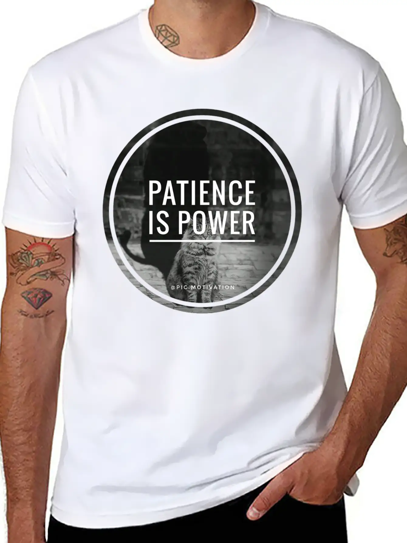 Patience Is Power Unisex Casual T-Shirt – Clean Design For Daily Comfort