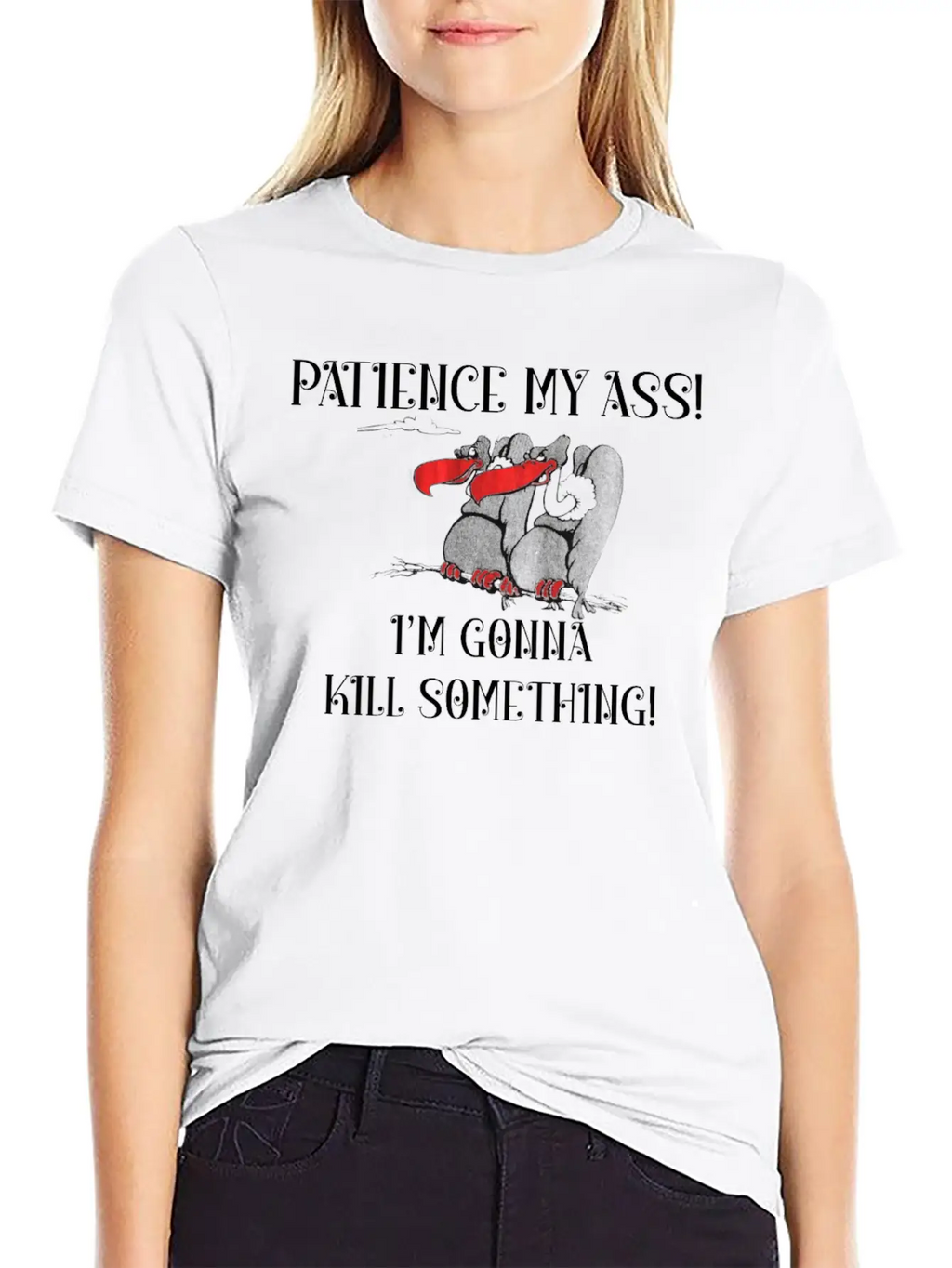 Patience My Ass I M Gonna Something Essential Cotton Tee For Daily Outfits – Unisex Style