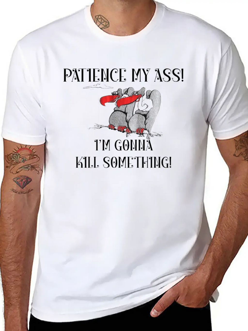 Patience My Ass I M Gonna Something Essential Cotton Tee For Daily Outfits – Unisex Style