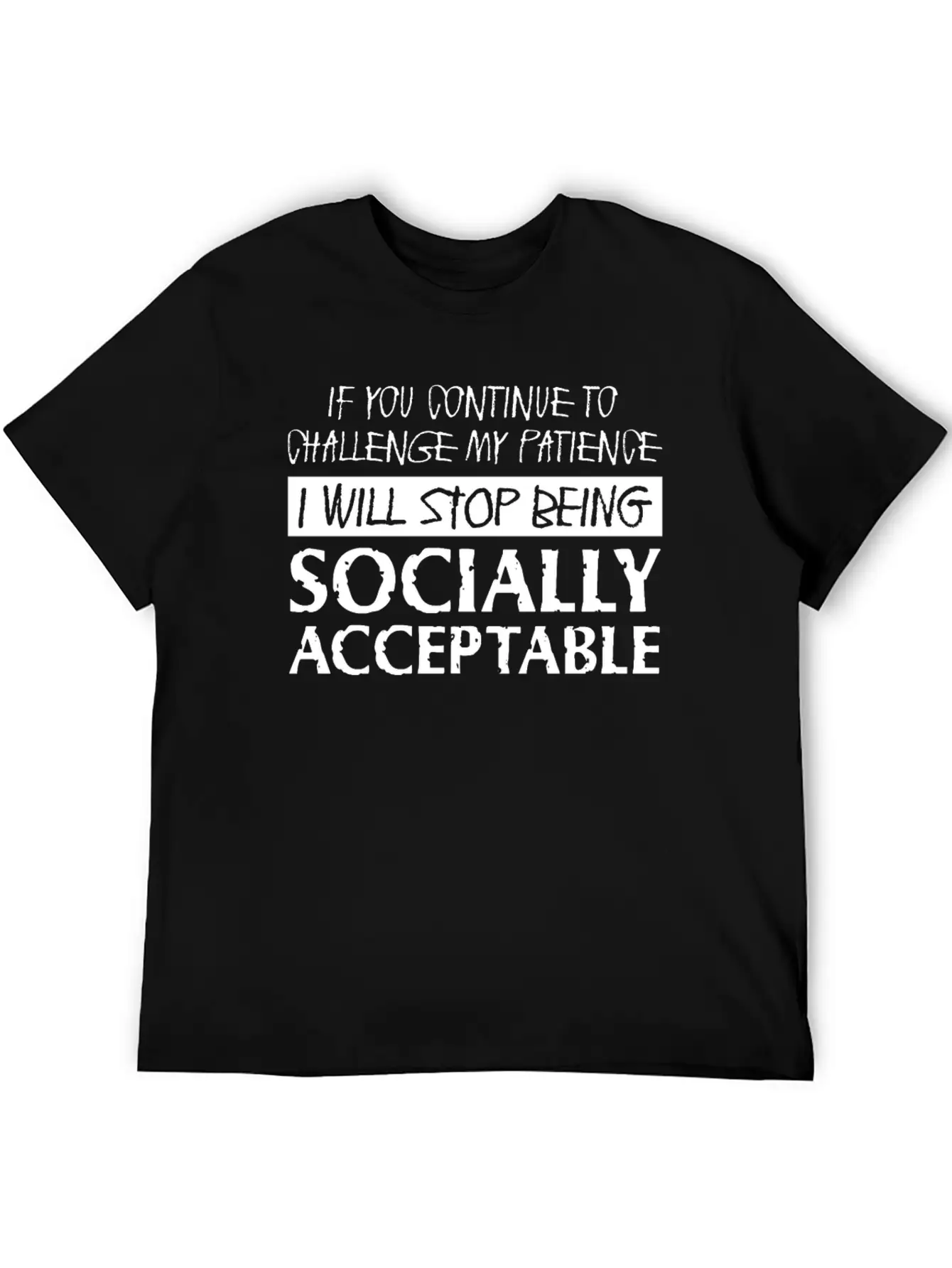 Patient Impatient Impatience Patience Unisex Casual T-Shirt – Clean Design For Daily Comfort