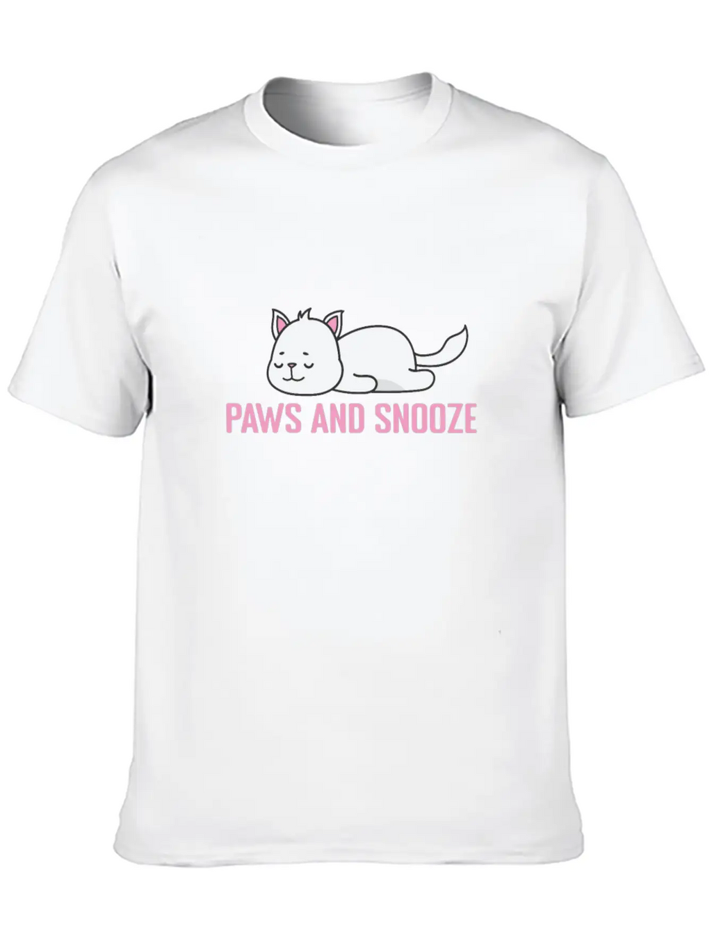 Paws And Snooze Pajama Nightgown Unisex Casual T-Shirt – Clean Design For Daily Comfort