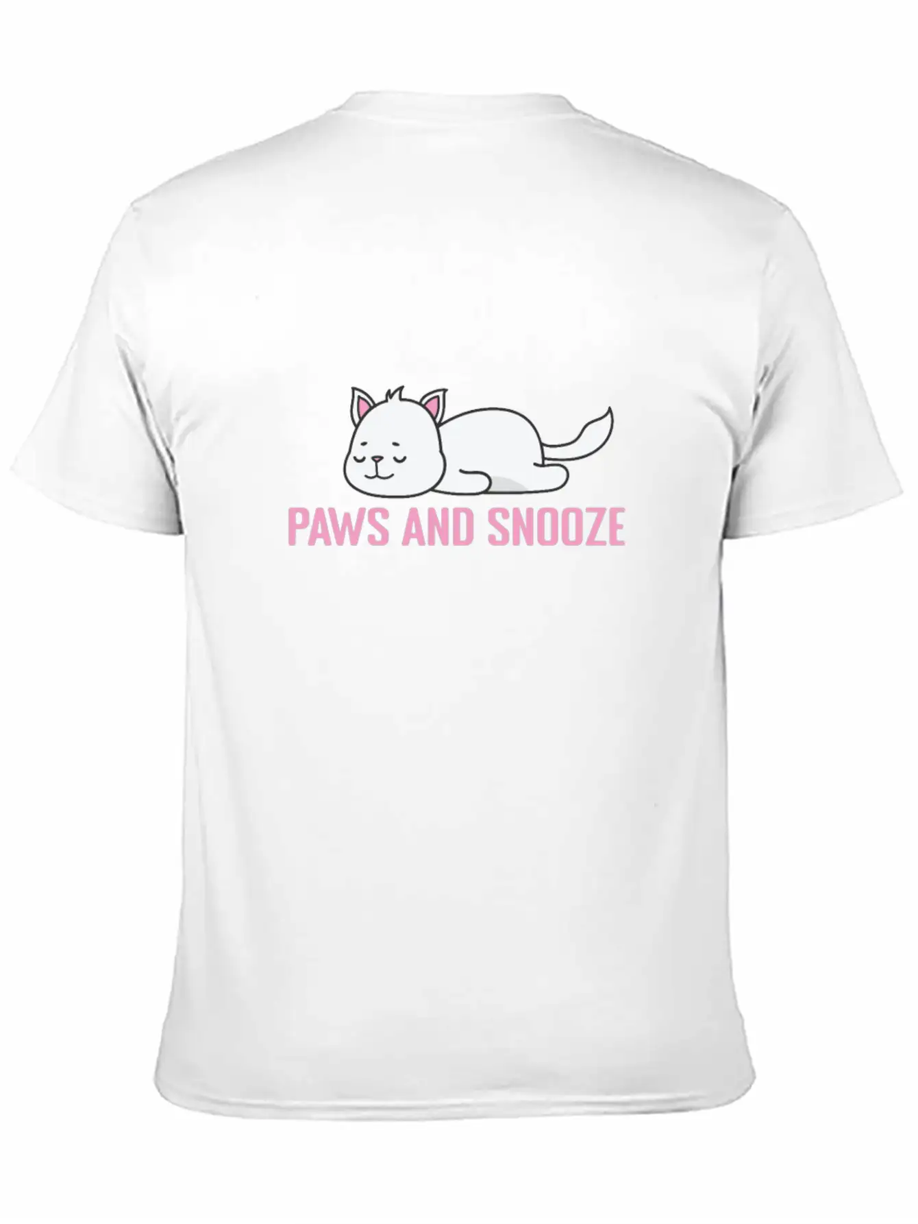 Paws And Snooze Pajama Nightgown Unisex Casual T-Shirt – Clean Design For Daily Comfort