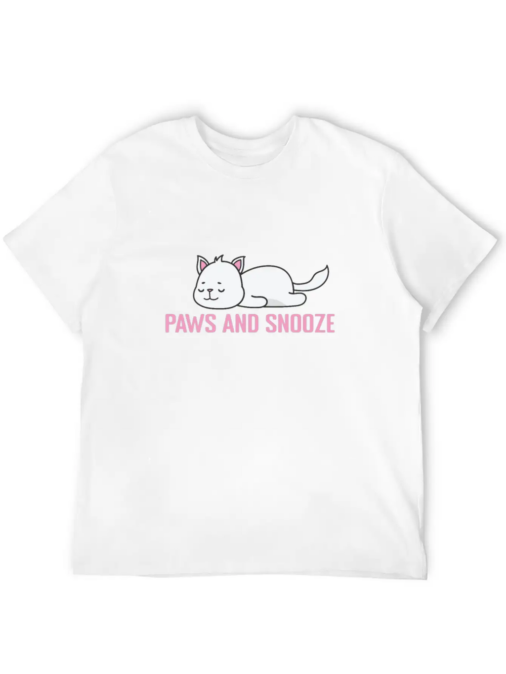 Paws And Snooze Pajama Nightgown Unisex Casual T-Shirt – Clean Design For Daily Comfort