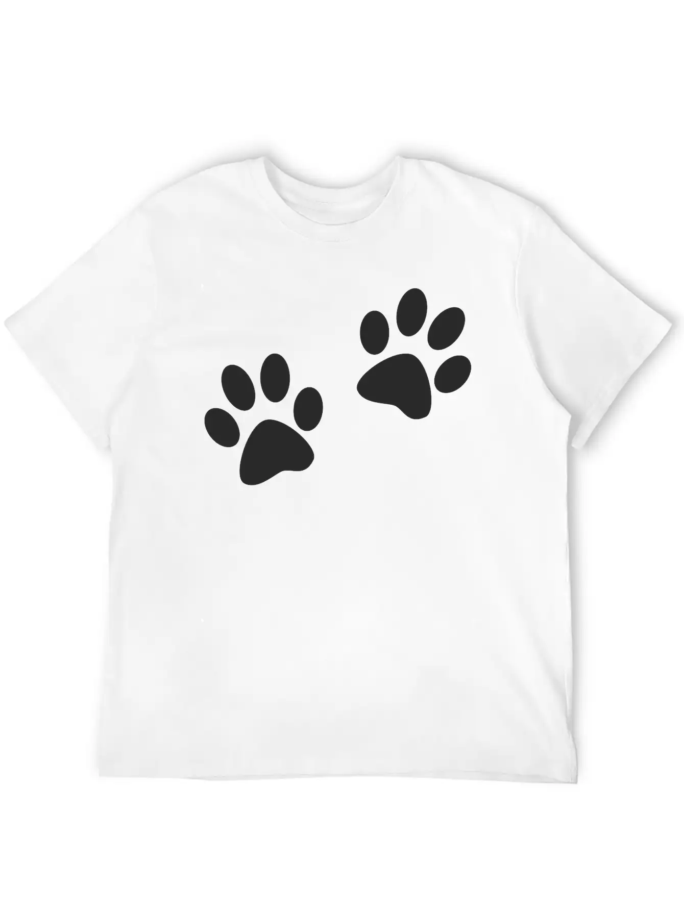 Paws Casual Graphic T-Shirt – Simple And Comfortable Daily Wear