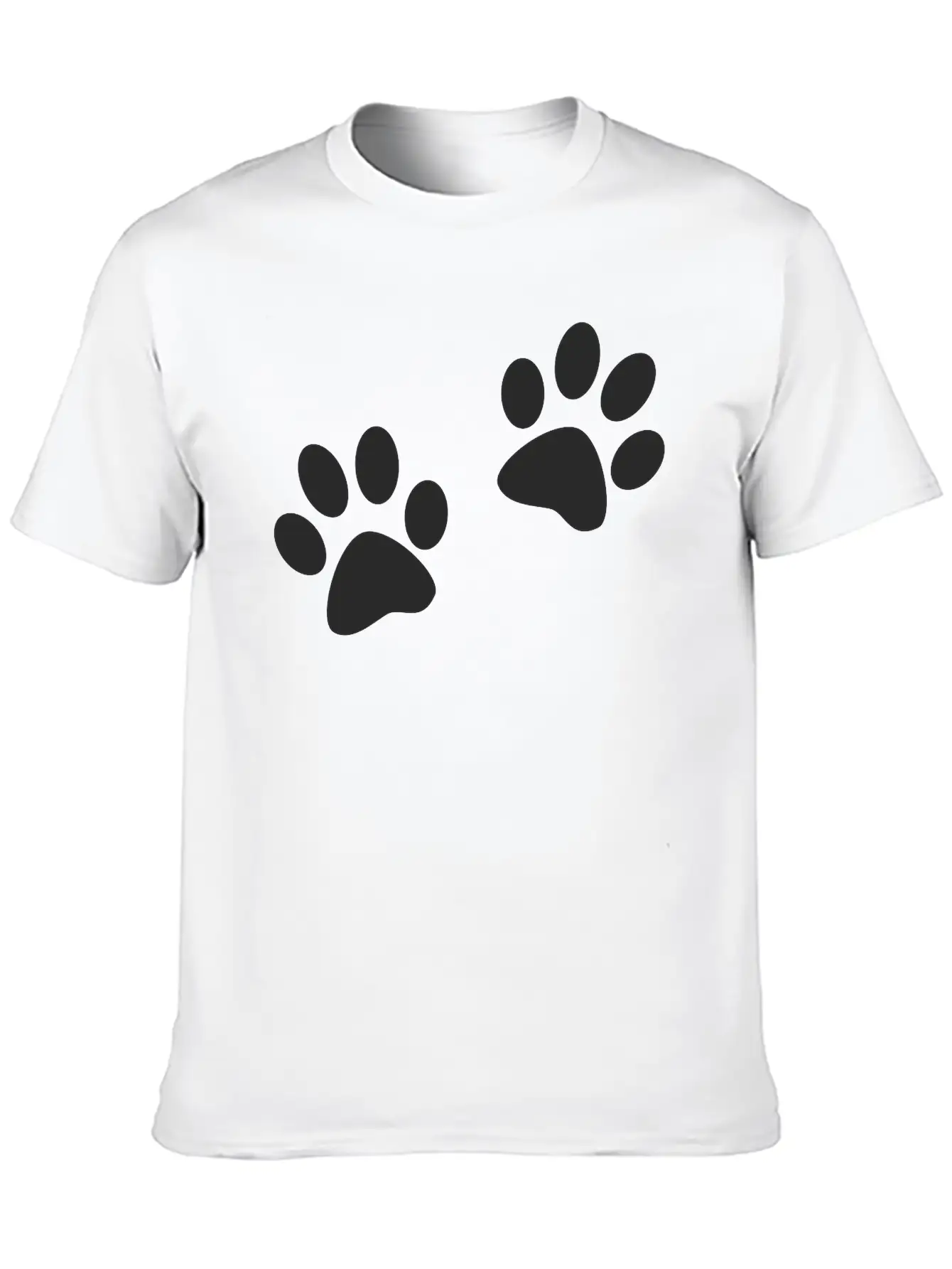 Paws Casual Graphic T-Shirt – Simple And Comfortable Daily Wear