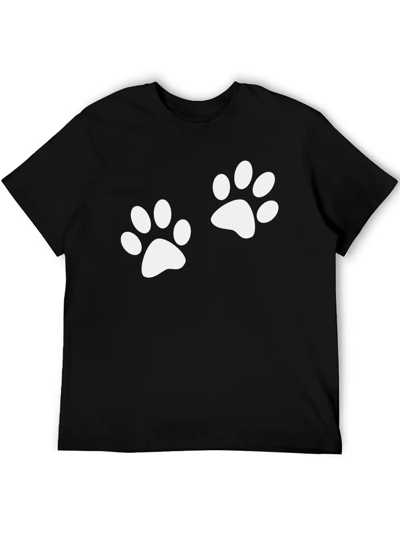 Paws Casual Graphic T-Shirt – Simple And Comfortable Daily Wear