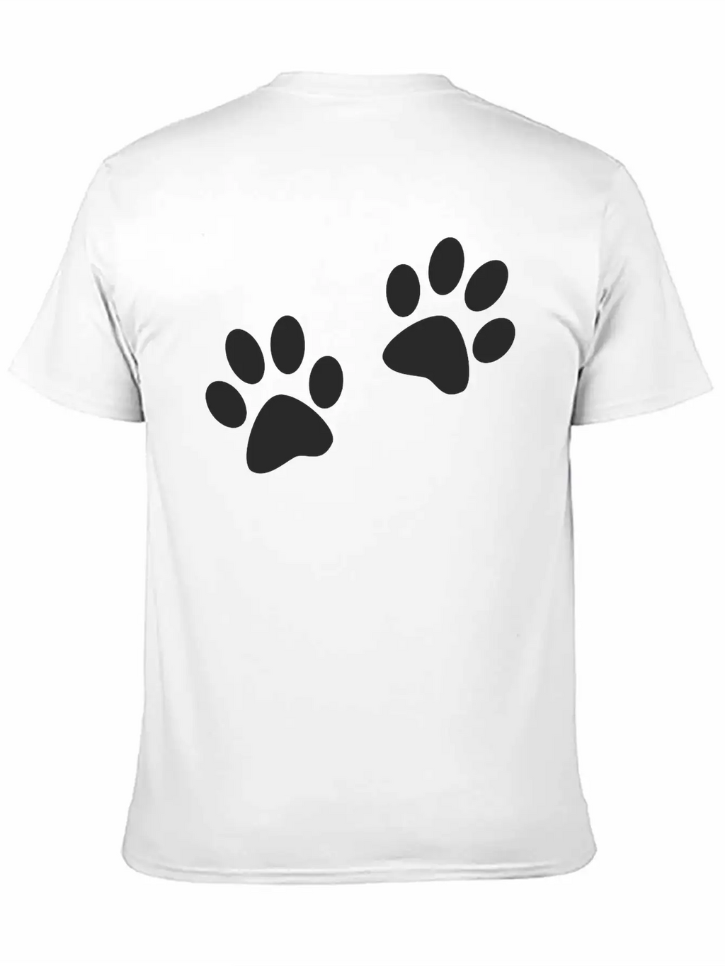 Paws Casual Graphic T-Shirt – Simple And Comfortable Daily Wear