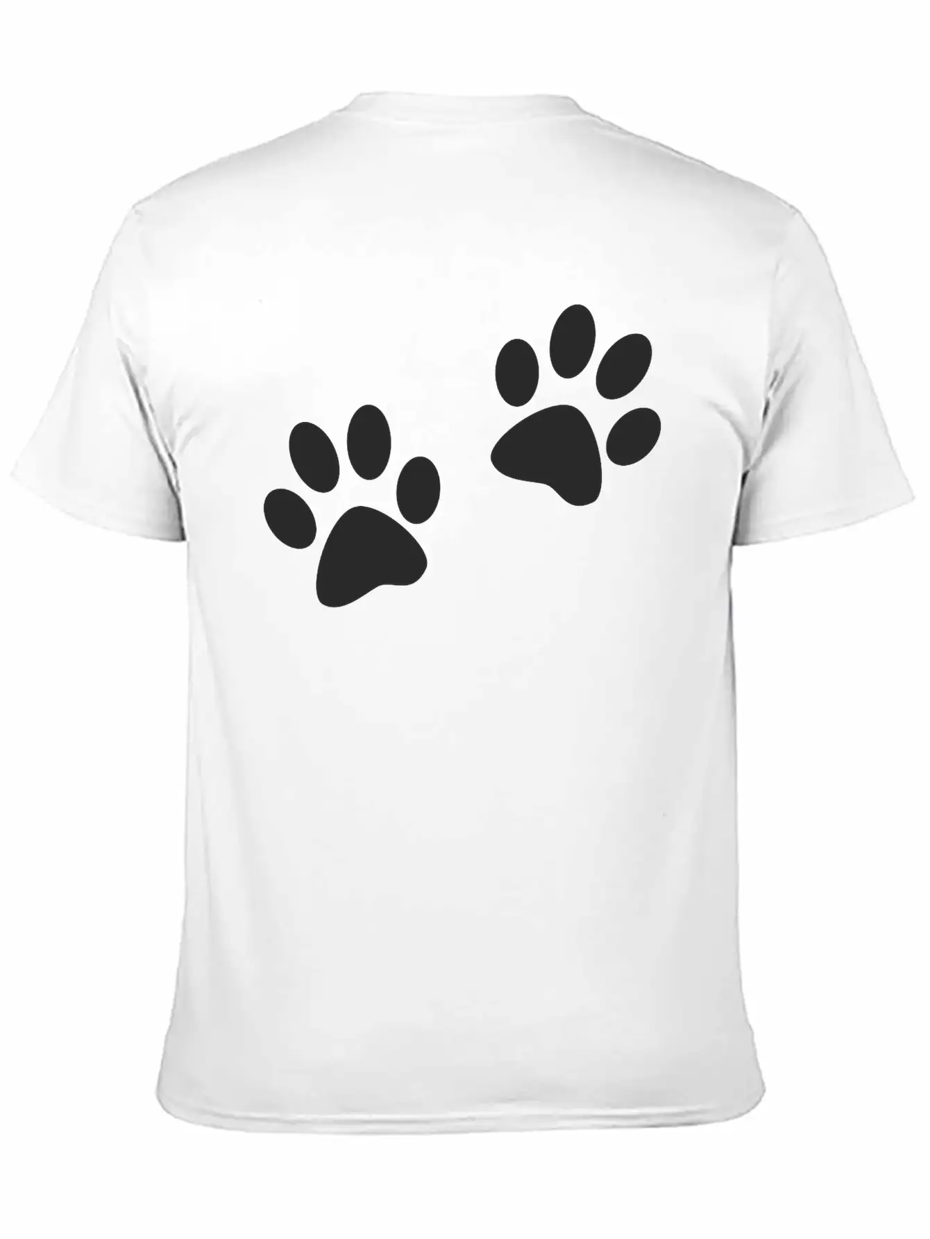 Paws Casual Graphic T-Shirt – Simple And Comfortable Daily Wear