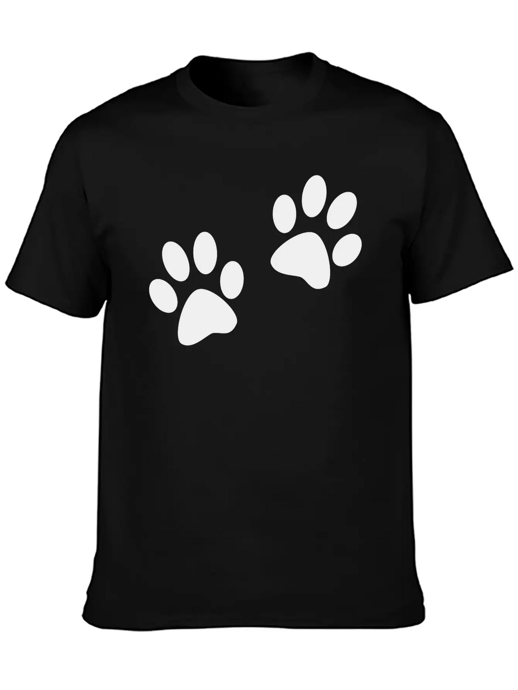 Paws Casual Graphic T-Shirt – Simple And Comfortable Daily Wear