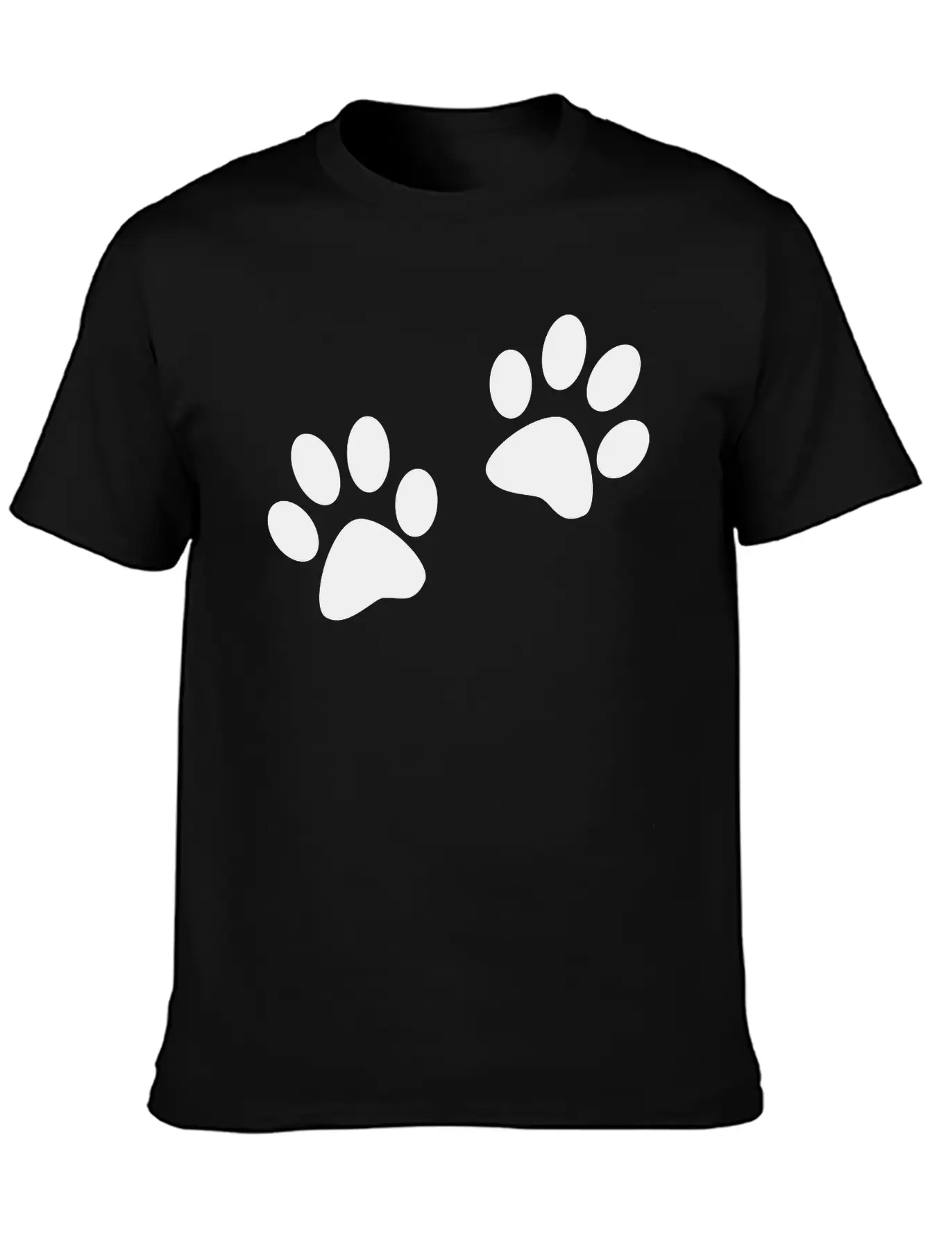 Paws Casual Graphic T-Shirt – Simple And Comfortable Daily Wear