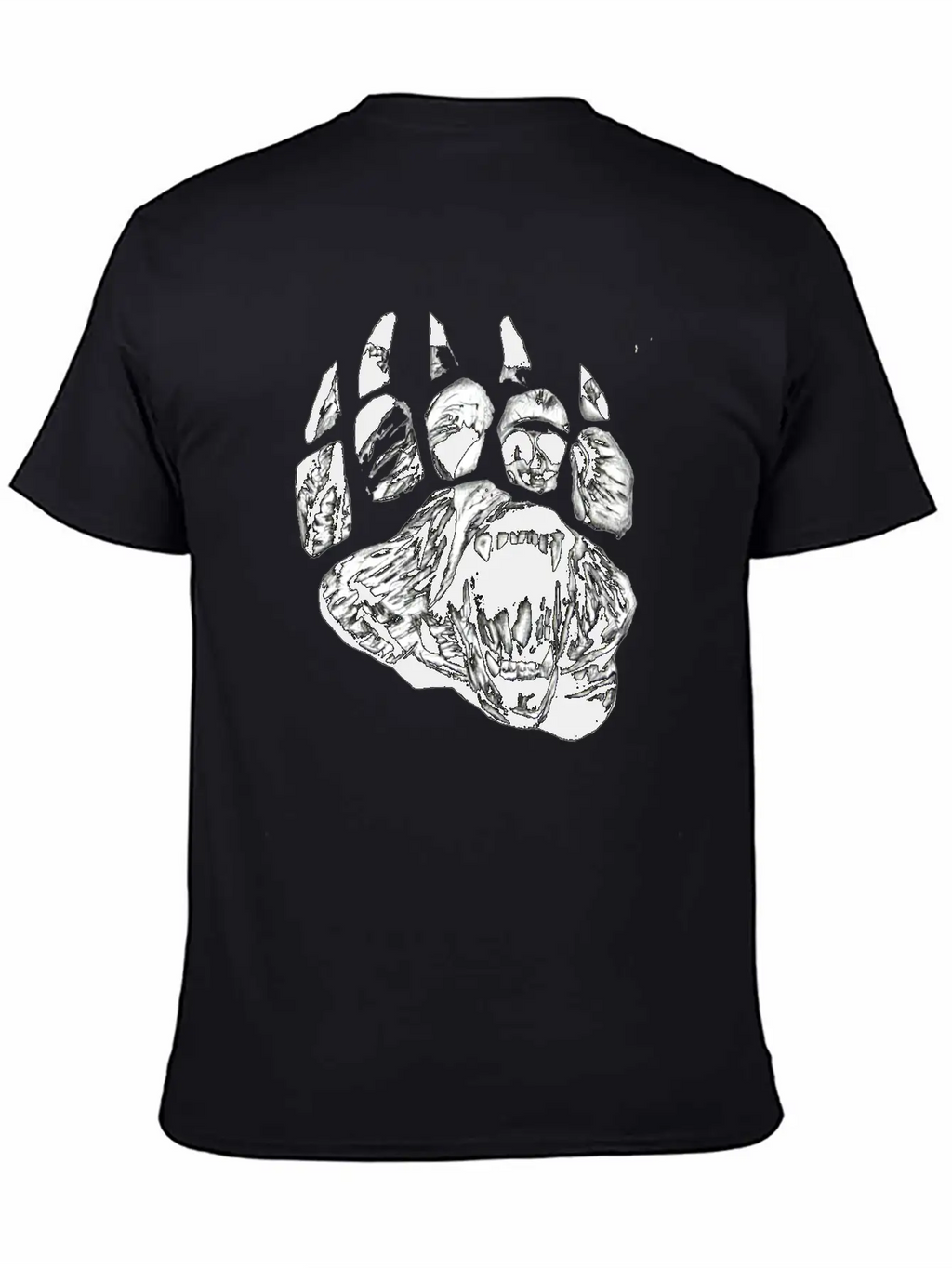Paws Unisex Short Sleeve Soft Cotton T-Shirt – Casual Everyday Wear