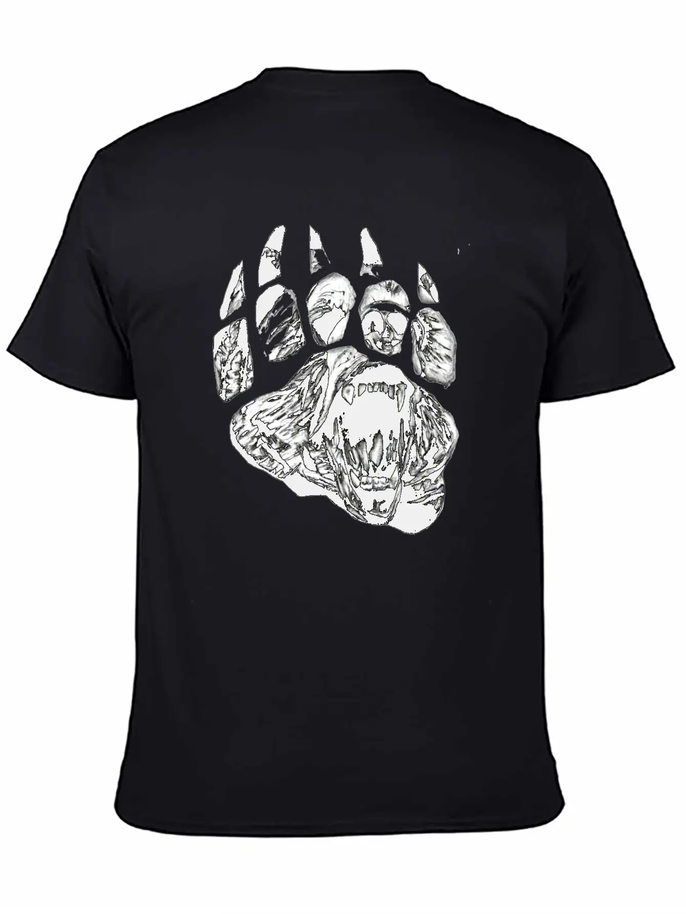 Paws Unisex Short Sleeve Soft Cotton T-Shirt – Casual Everyday Wear