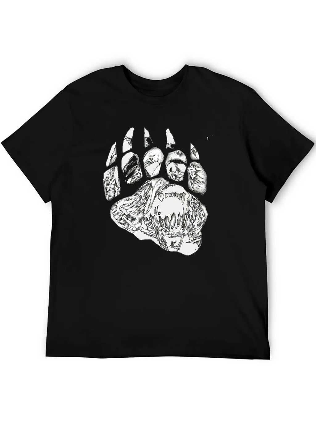 Paws Unisex Short Sleeve Soft Cotton T-Shirt – Casual Everyday Wear