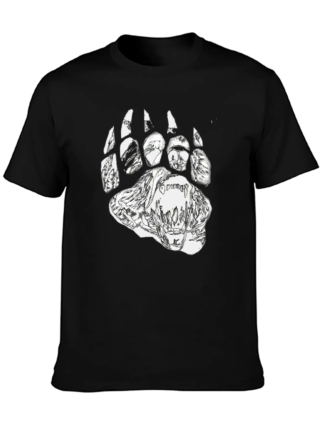 Paws Unisex Short Sleeve Soft Cotton T-Shirt – Casual Everyday Wear