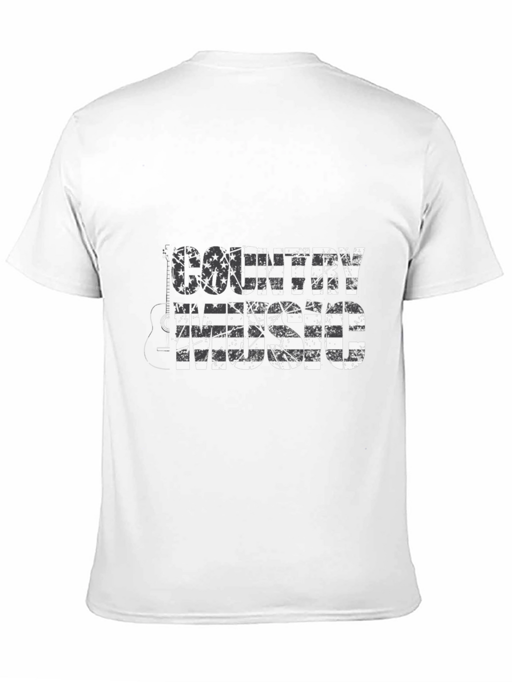 Country Music USA Flag Graphic T-Shirt