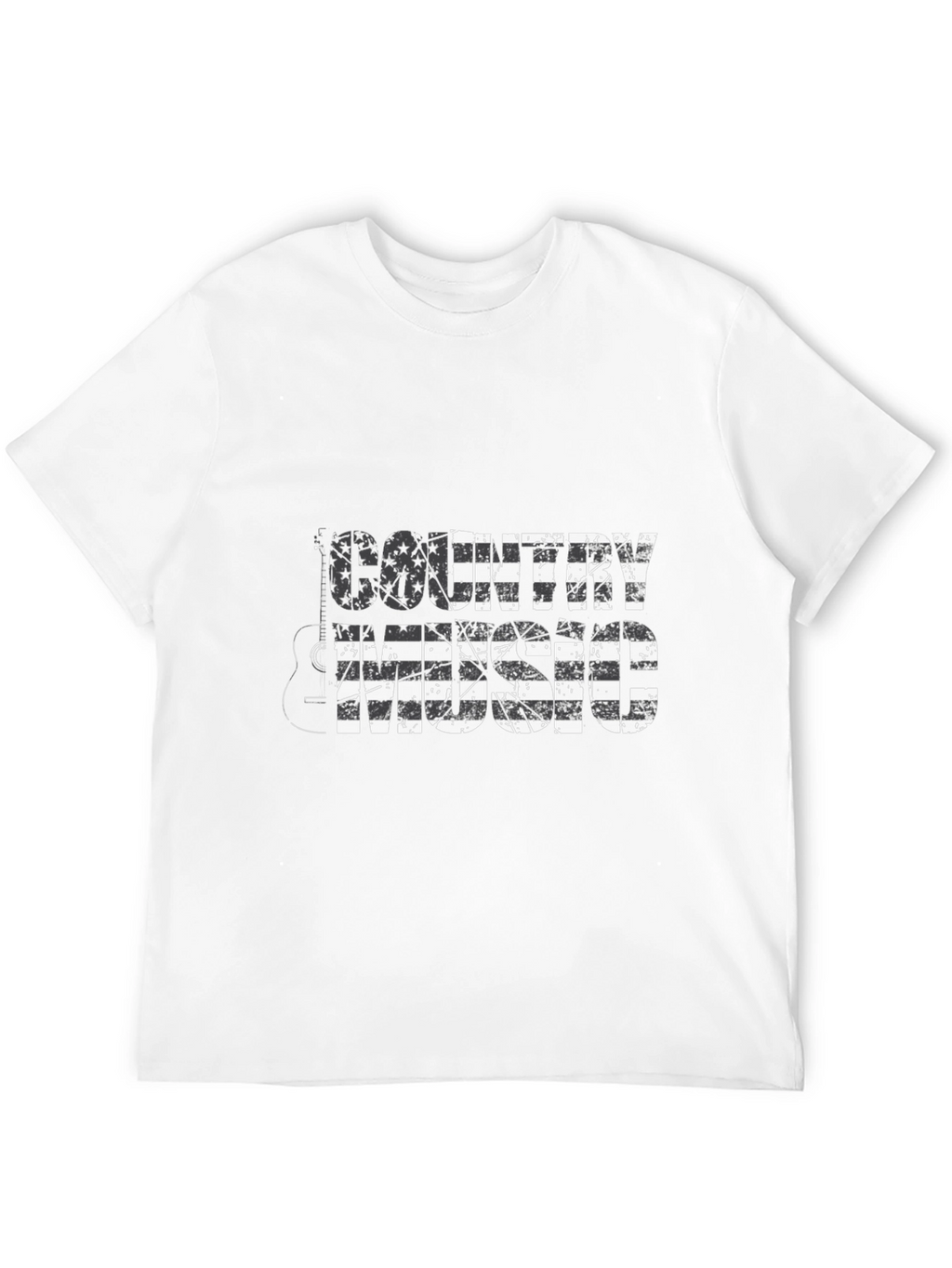 Country Music USA Flag Graphic T-Shirt