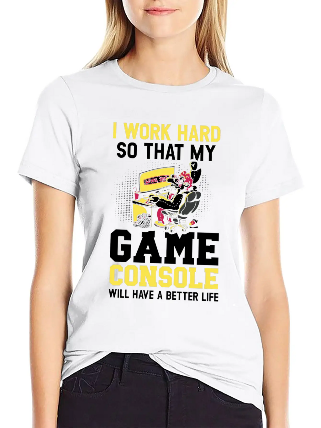 PC Game Geek Gaming Video Game Player Gamer Breathable Soft Cotton T-Shirt – Timeless Casual Look