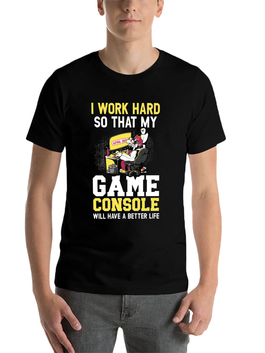 PC Game Geek Gaming Video Game Player Gamer Breathable Soft Cotton T-Shirt – Timeless Casual Look