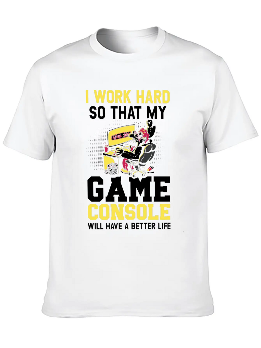 PC Game Geek Gaming Video Game Player Gamer Breathable Soft Cotton T-Shirt – Timeless Casual Look