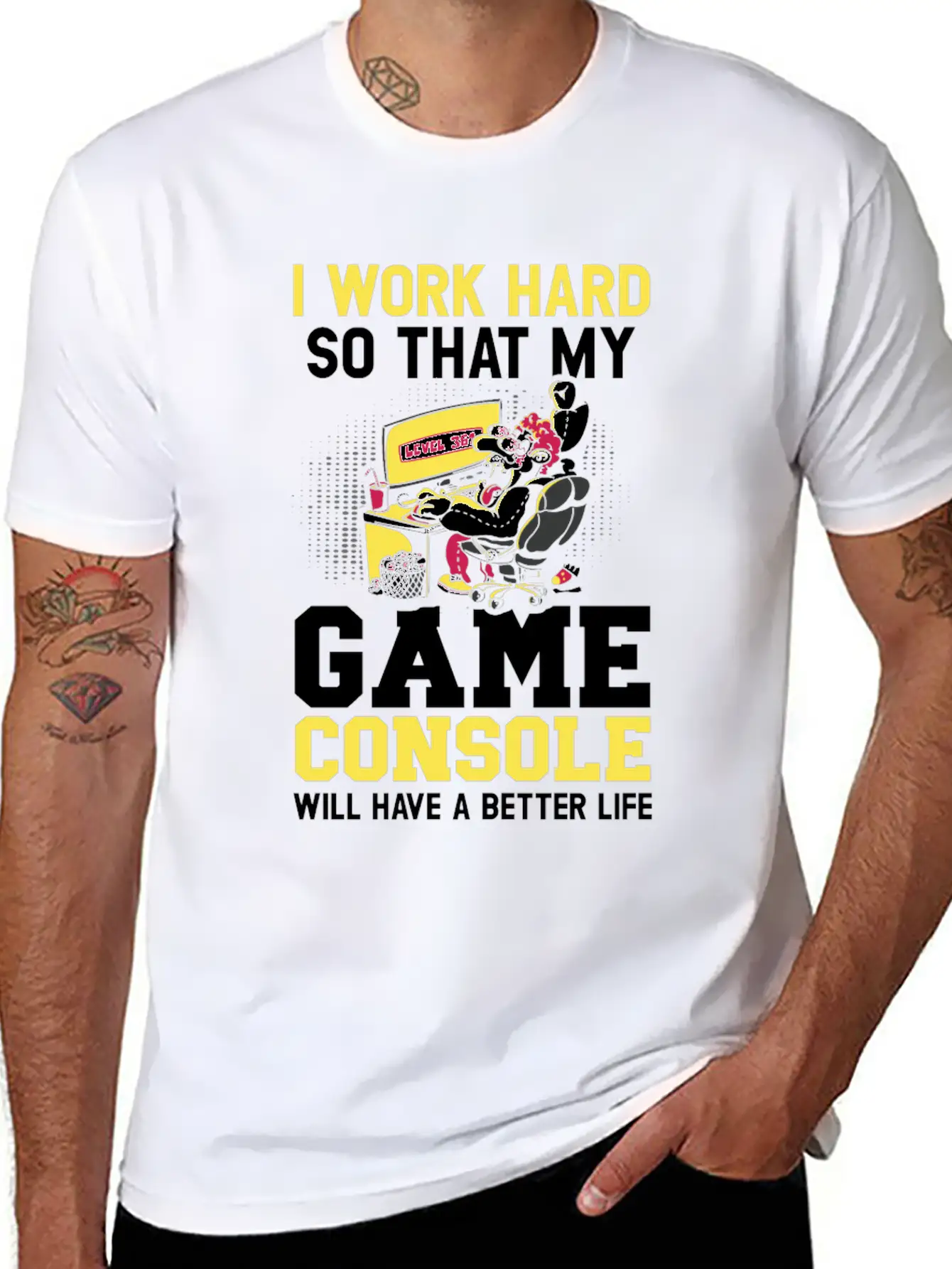 PC Game Geek Gaming Video Game Player Gamer Breathable Soft Cotton T-Shirt – Timeless Casual Look