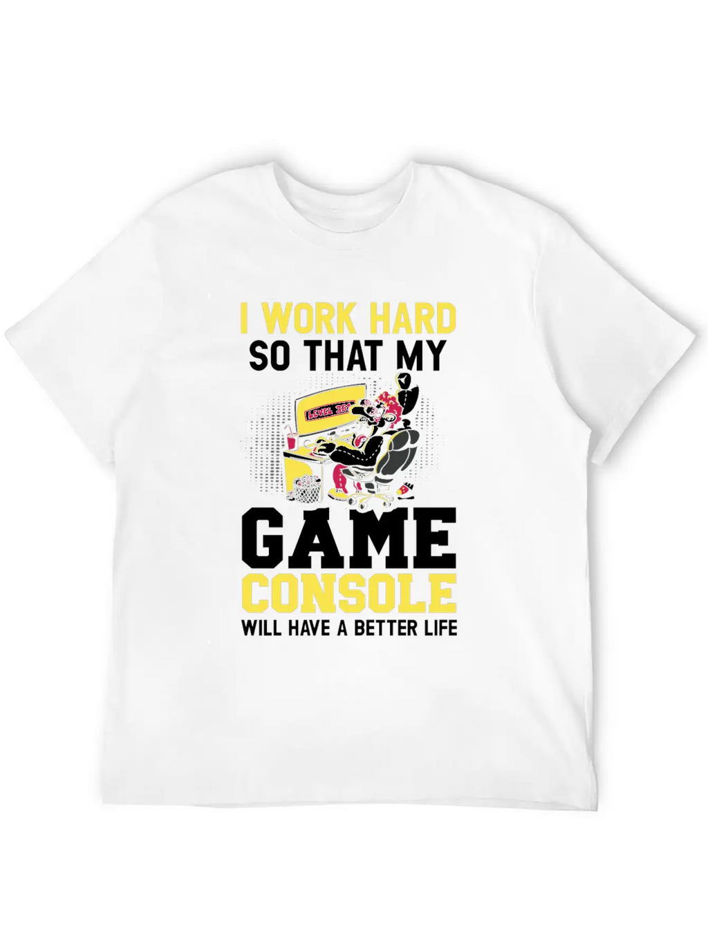 PC Game Geek Gaming Video Game Player Gamer Breathable Soft Cotton T-Shirt – Timeless Casual Look