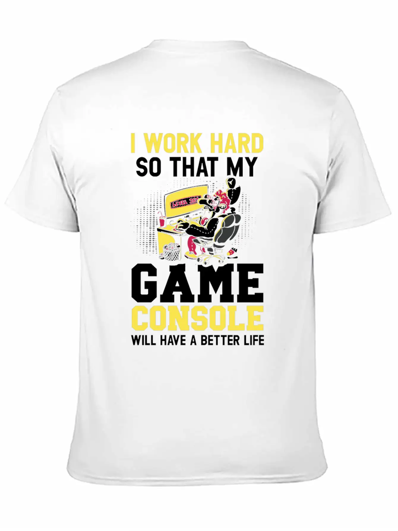 PC Game Geek Gaming Video Game Player Gamer Breathable Soft Cotton T-Shirt – Timeless Casual Look
