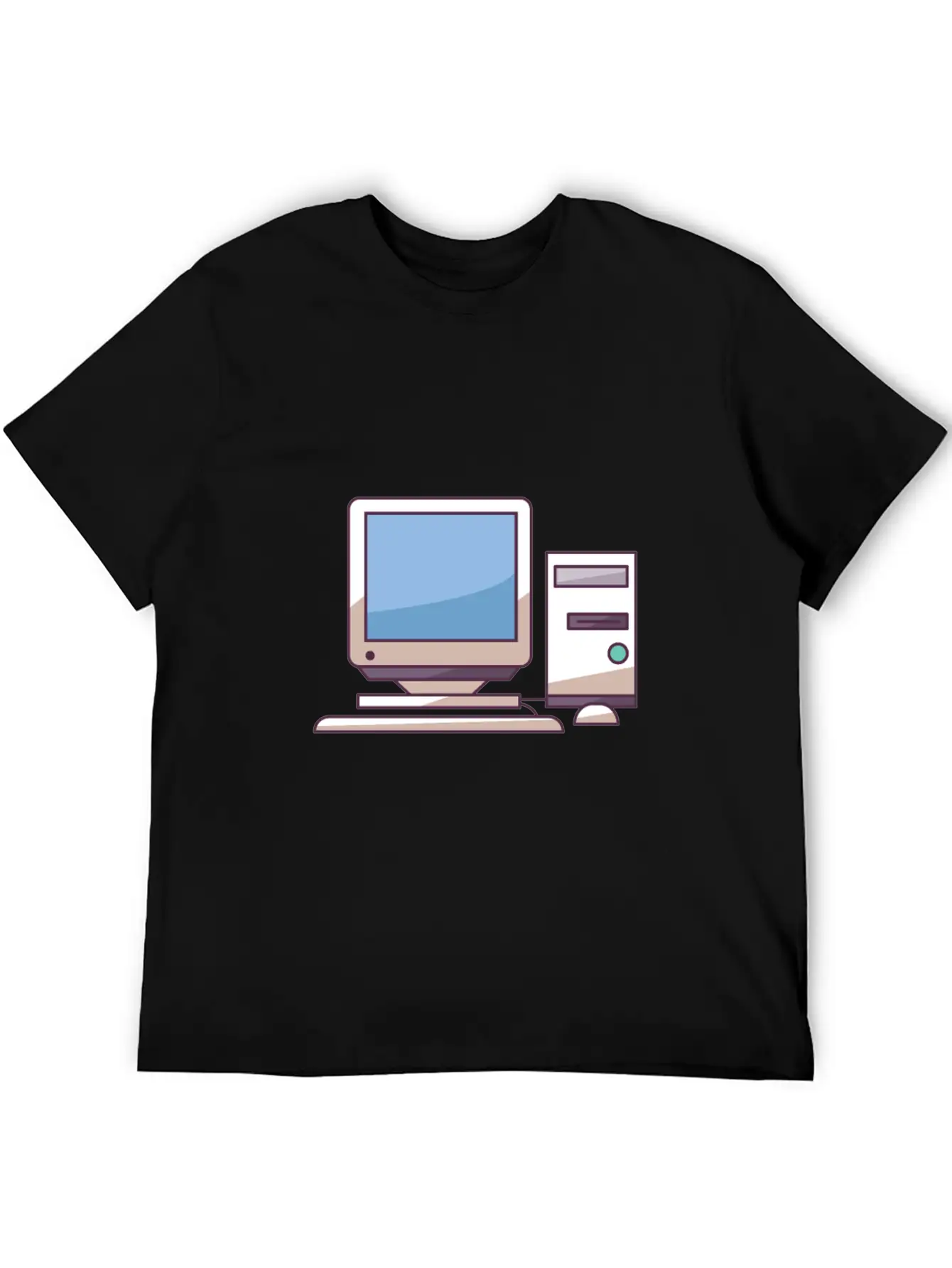 Pc Midtower With Peripherals Stylish Everyday T-Shirt – Unisex Basic Cotton Tee