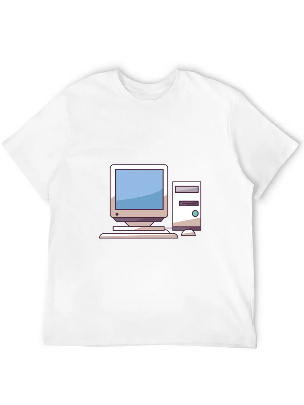 Pc Midtower With Peripherals Stylish Everyday T-Shirt – Unisex Basic Cotton Tee