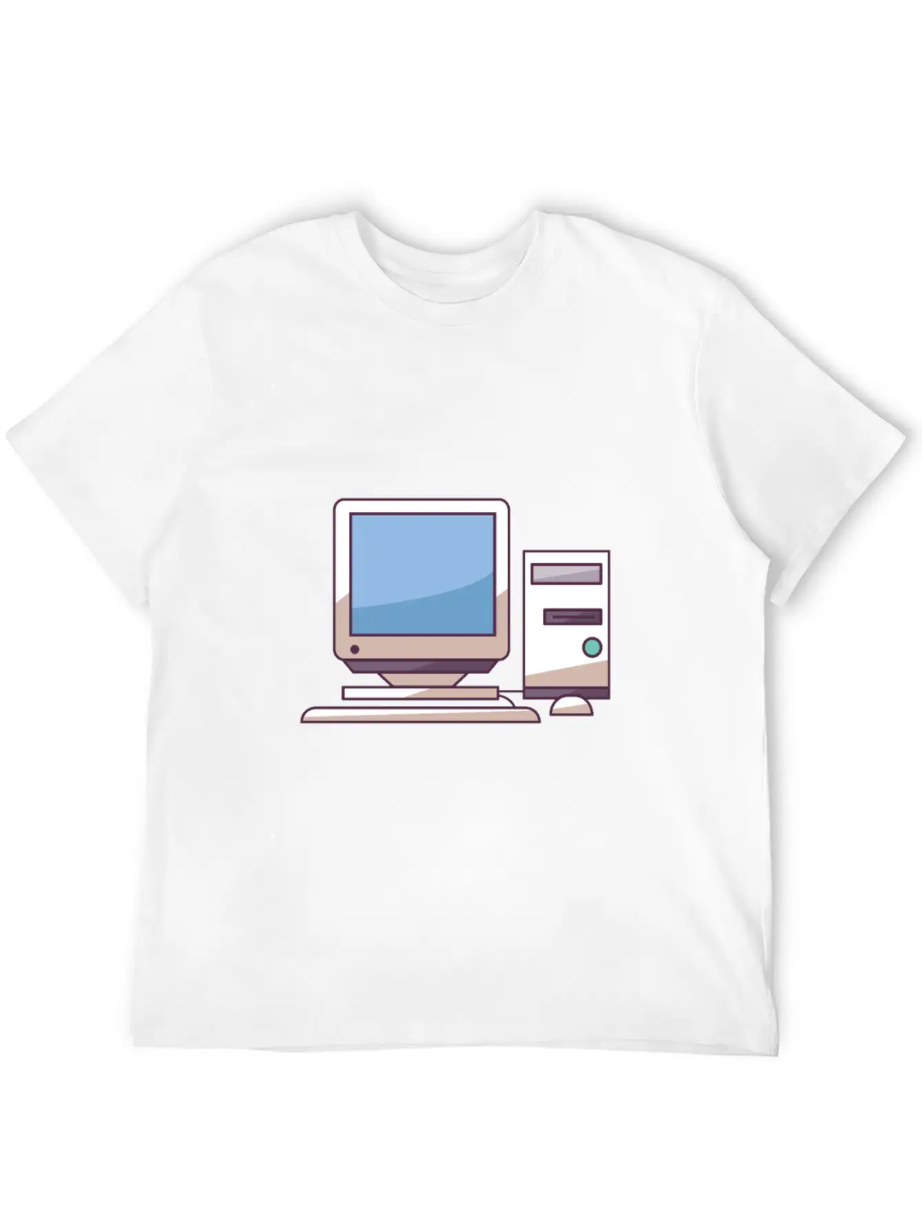 Pc Midtower With Peripherals Stylish Everyday T-Shirt – Unisex Basic Cotton Tee