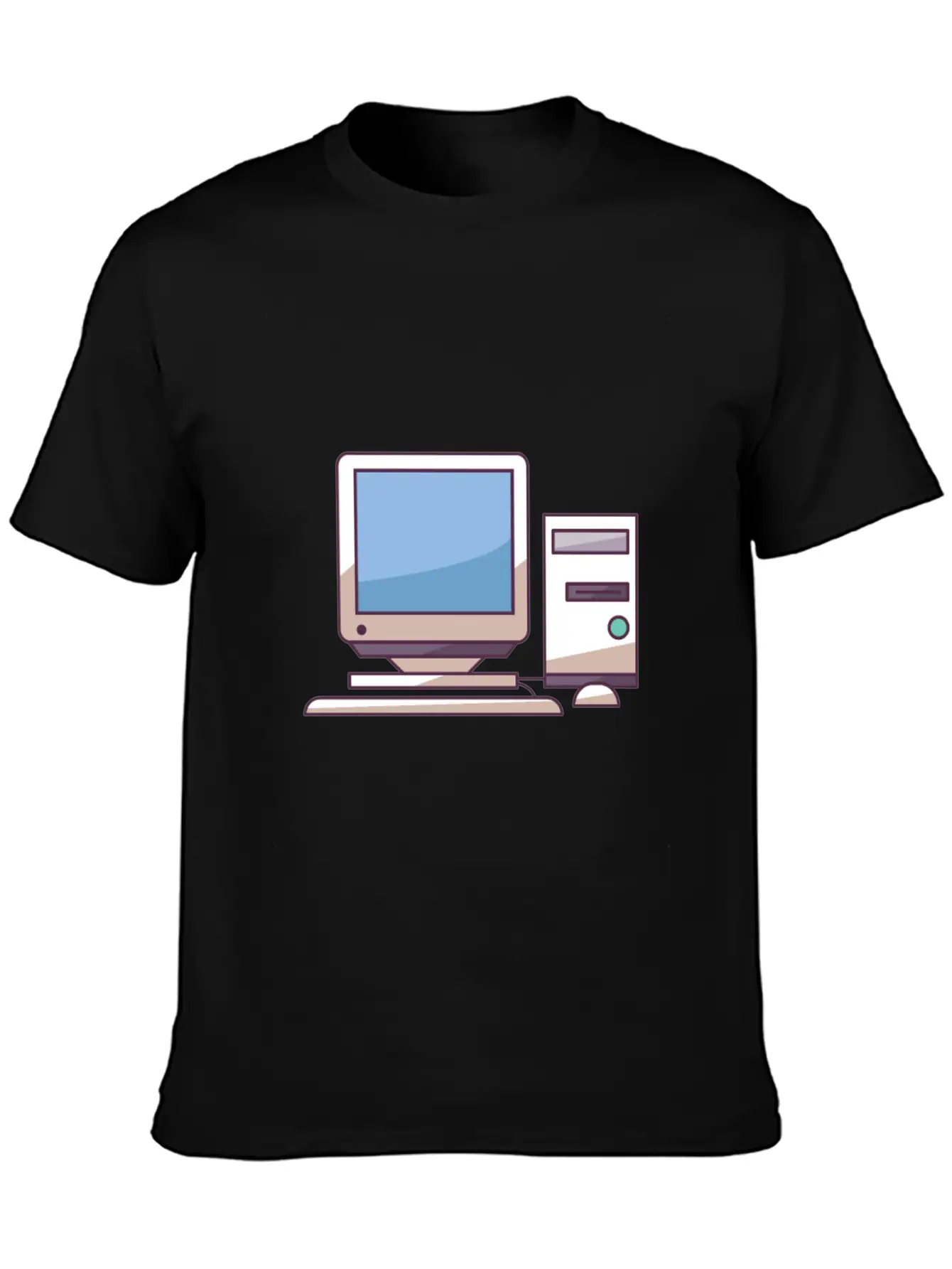 Pc Midtower With Peripherals Stylish Everyday T-Shirt – Unisex Basic Cotton Tee