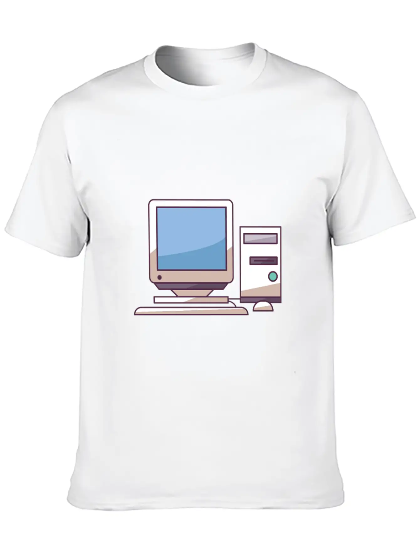 Pc Midtower With Peripherals Stylish Everyday T-Shirt – Unisex Basic Cotton Tee