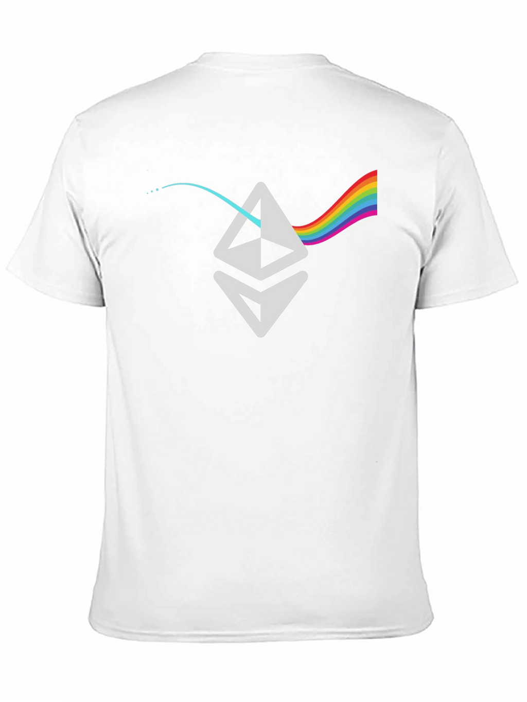 Ethereum Prism T-Shirt - Crypto Rainbow
