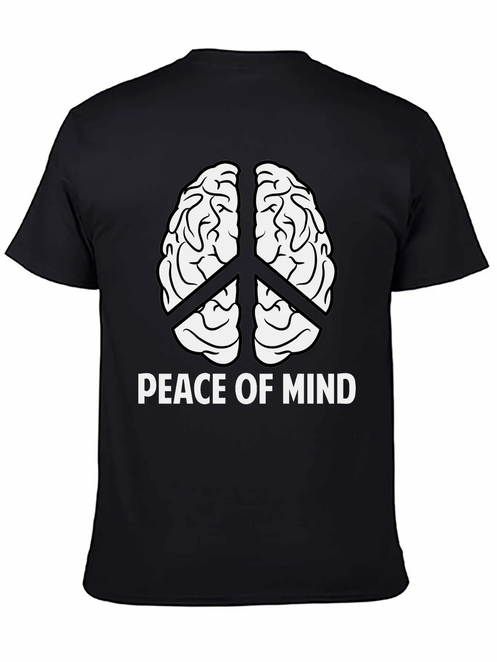 Peace Of Mind Breathable Soft Cotton T-Shirt – Timeless Casual Look
