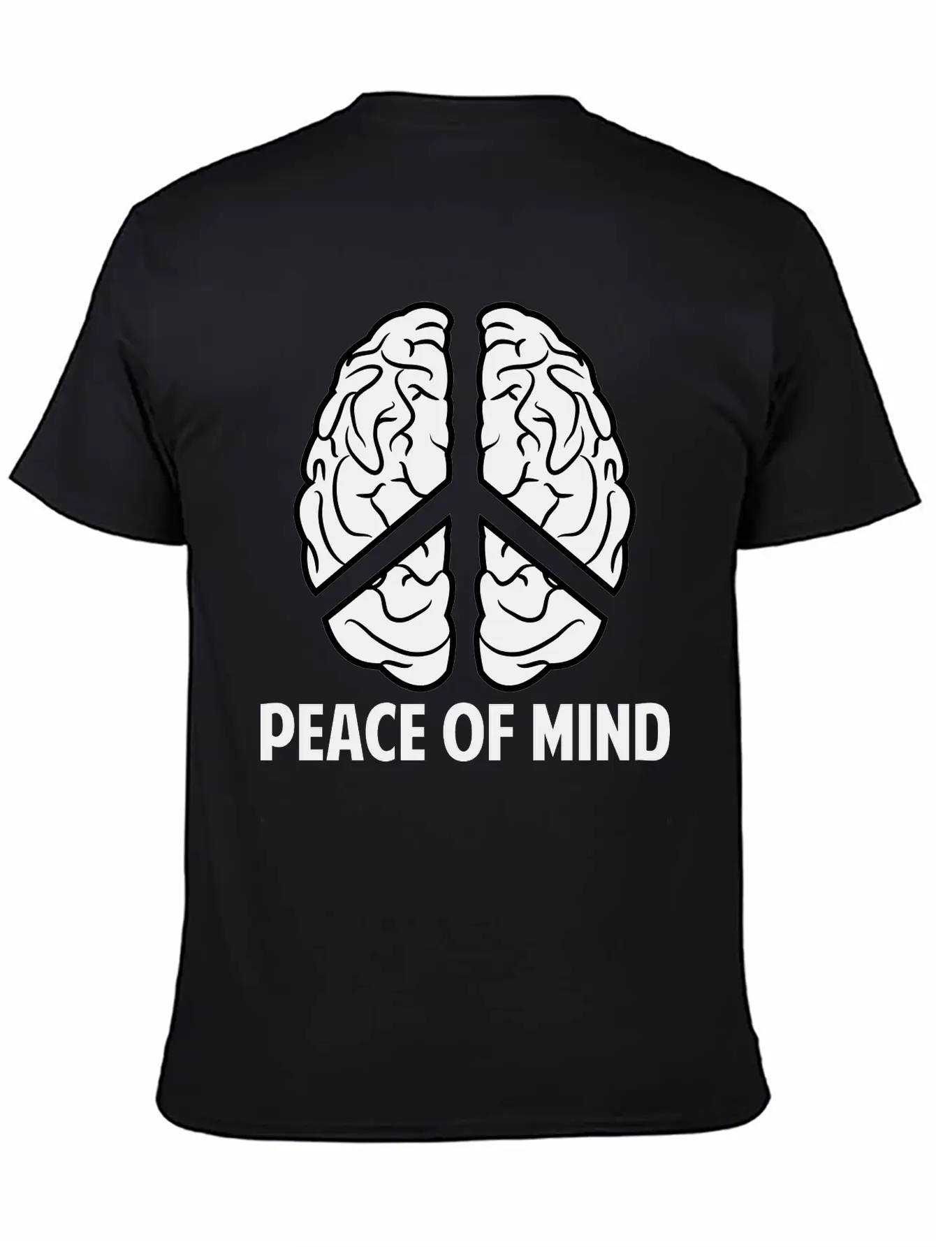 Peace Of Mind Breathable Soft Cotton T-Shirt – Timeless Casual Look