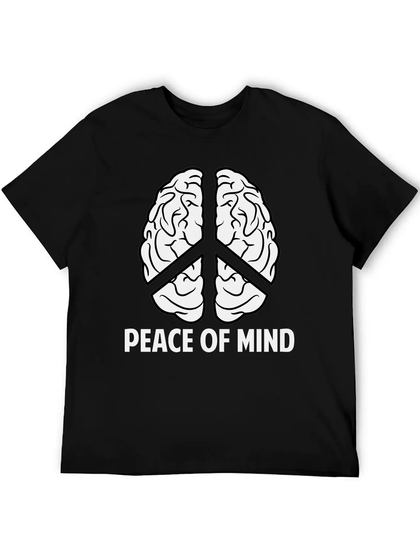 Peace Of Mind Breathable Soft Cotton T-Shirt – Timeless Casual Look