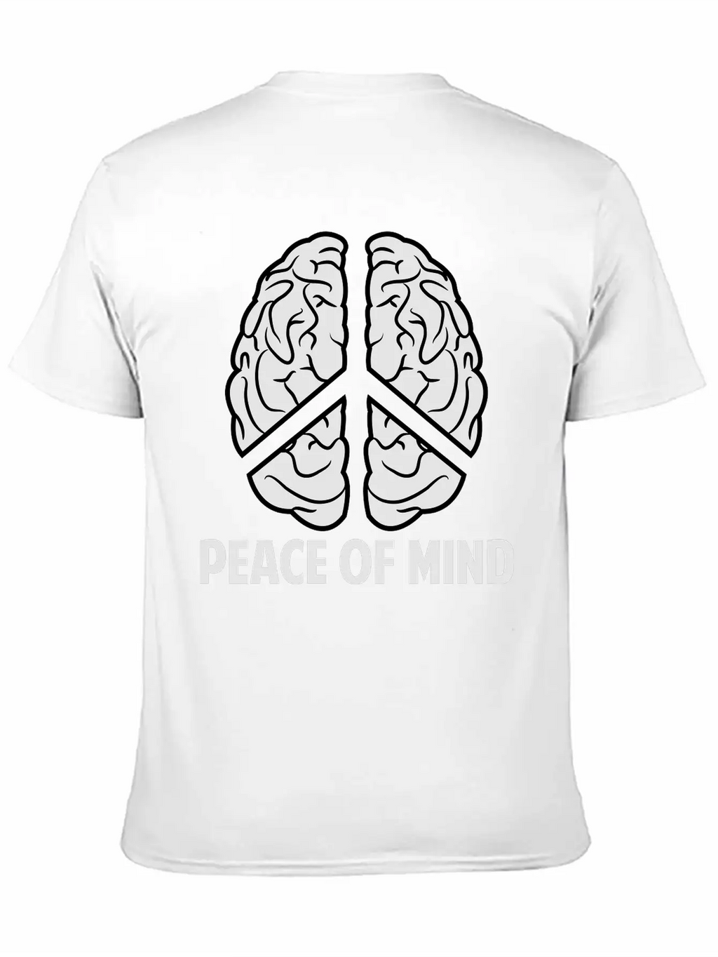 Peace Of Mind Breathable Soft Cotton T-Shirt – Timeless Casual Look