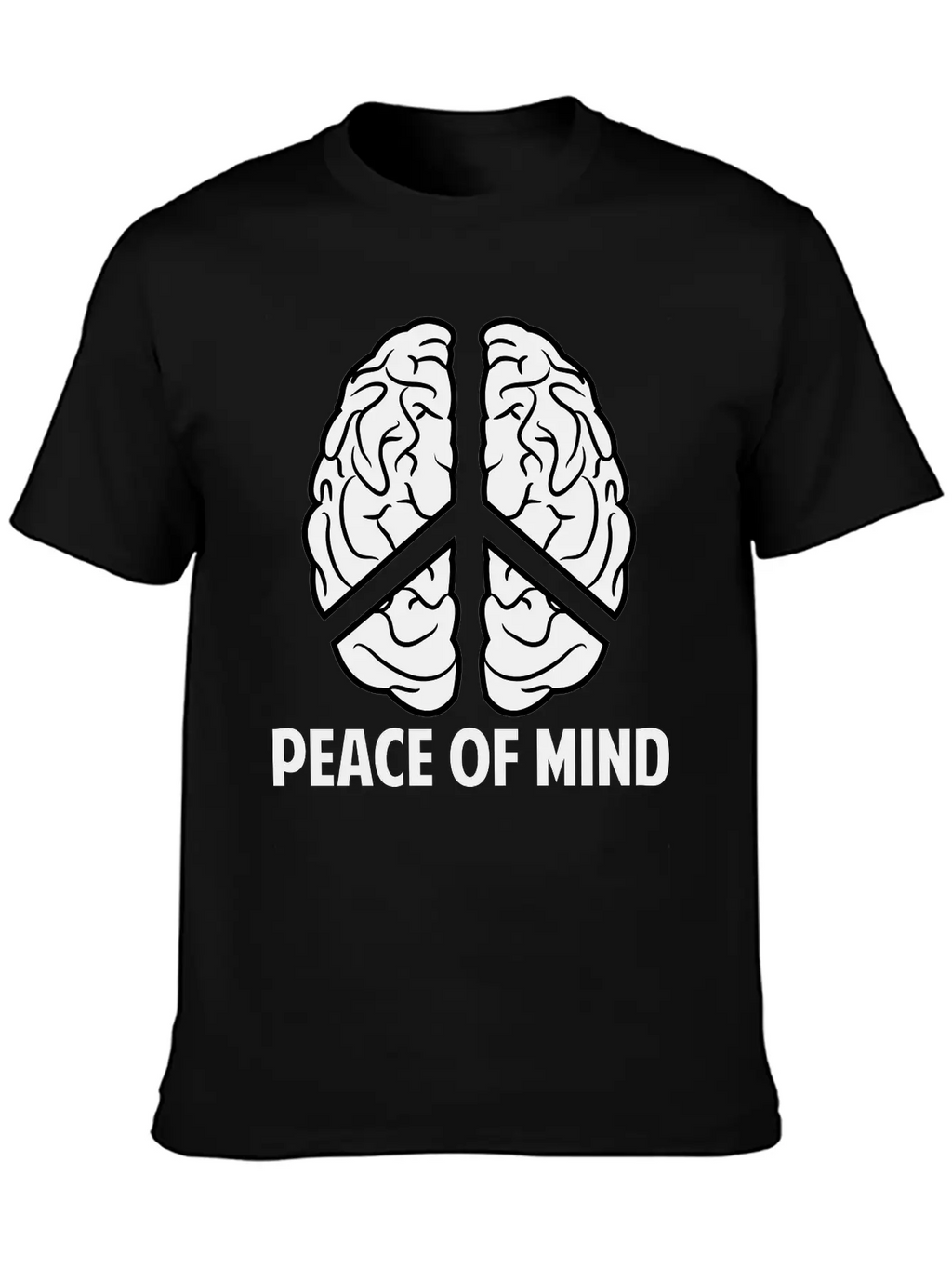 Peace Of Mind Breathable Soft Cotton T-Shirt – Timeless Casual Look