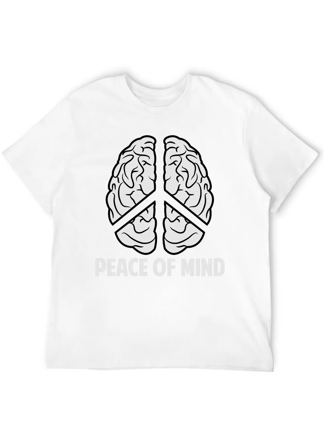Peace Of Mind Breathable Soft Cotton T-Shirt – Timeless Casual Look