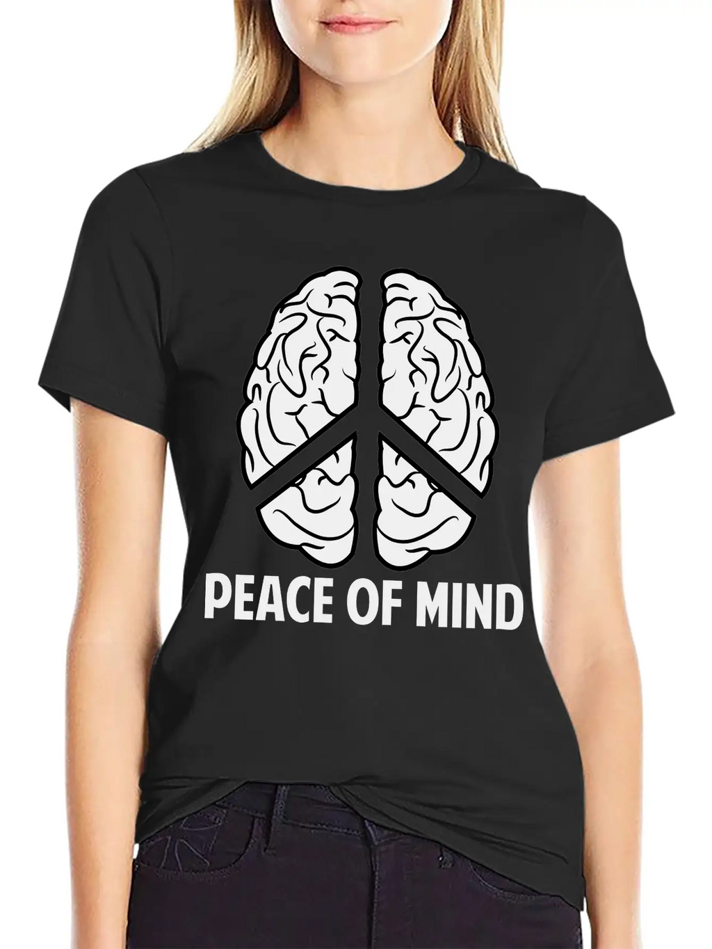 Peace Of Mind Breathable Soft Cotton T-Shirt – Timeless Casual Look