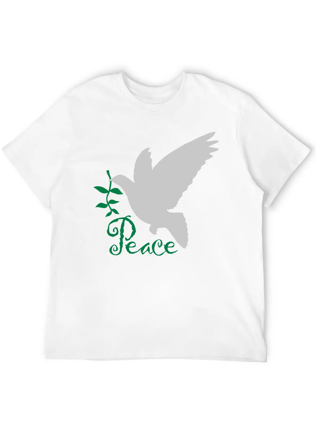 Peace Olive Branch Stylish Everyday T-Shirt – Unisex Basic Cotton Tee