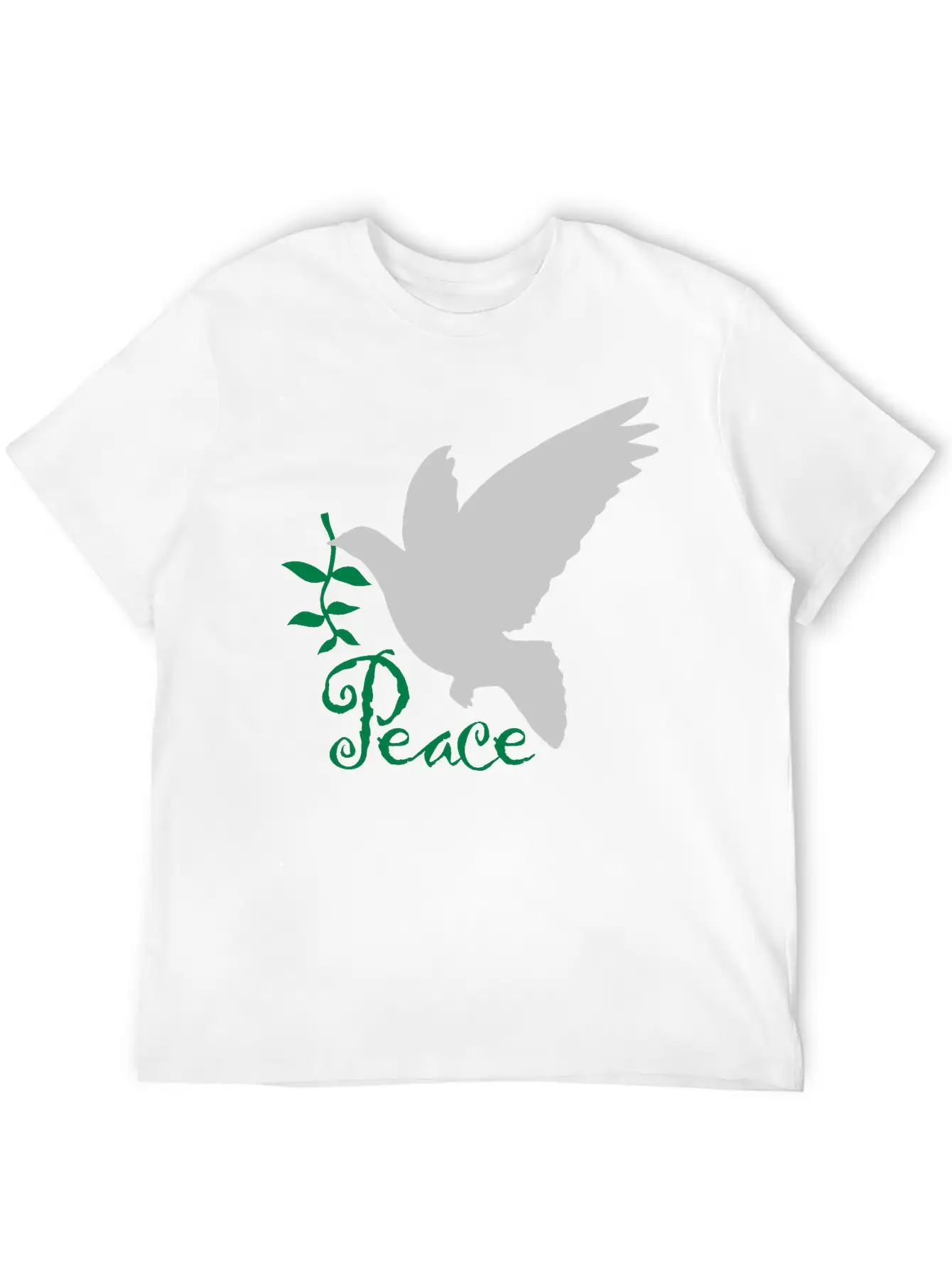 Peace Olive Branch Stylish Everyday T-Shirt – Unisex Basic Cotton Tee