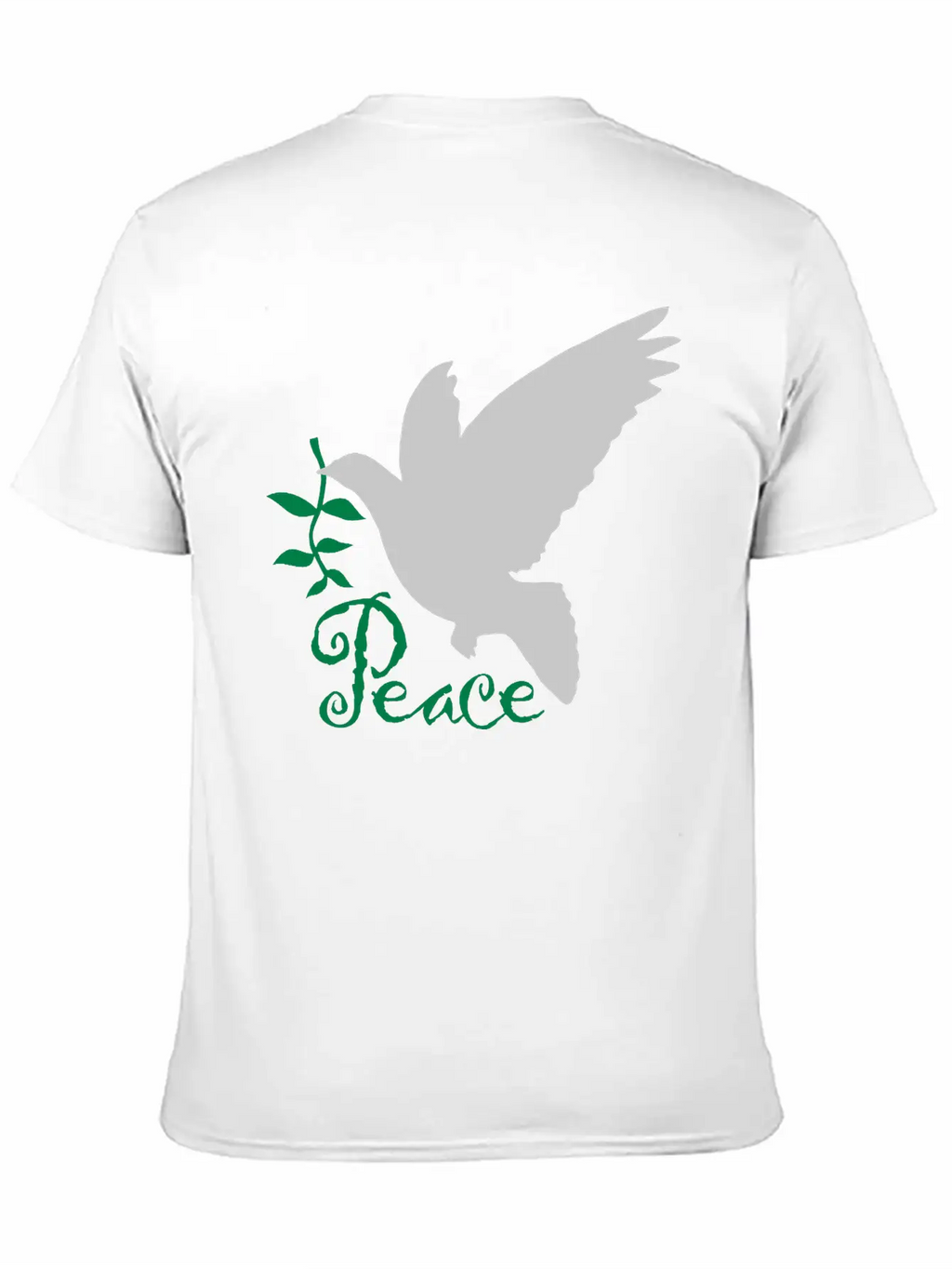 Peace Olive Branch Stylish Everyday T-Shirt – Unisex Basic Cotton Tee